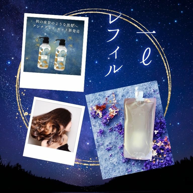 アンチグレイトリートメント レフィル エルゴン公式 GHリバース 白髪ケア